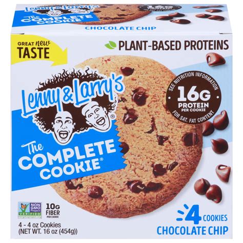 Lenny & Larry's The Complete Cookie Multipack - 16g Protein Chocolate ...