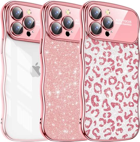 Amazon.com: RUMDEY 2 Pack Clear Cases for iPhone 13 Pro Max Case 6.7 ...