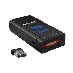 Portable Wired & 2.4G Wireless Bluetooth Barcode Scanner,