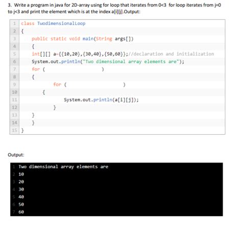 Image result for Java Two-Dimensional Array Program Simulation