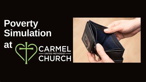 Poverty Simulation , 621 S Rangeline Rd, Carmel, IN, United States ...