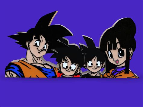 Goku Family Wallpaper