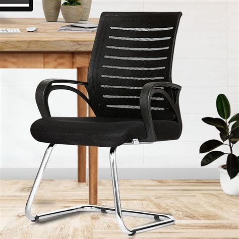 Da URBAN® Tulip Mid Back Mesh Visitor Chair | Heavy Duty Metal Frame ...