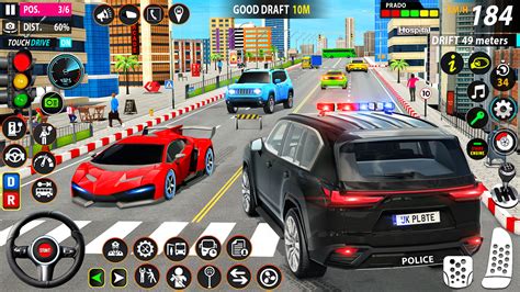 Prado Jeep Police Chase Cop Driving Simulator Gangster Games - Crime ...