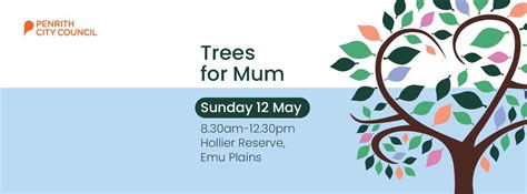 Trees for Mum 2024, Hollier Reserve, Penrith, 12 May 2024 | AllEvents.in
