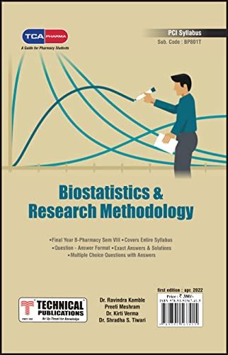 Biostatistics and Research Methodology - for B. PHARMACY PCI SYLLABUS ...
