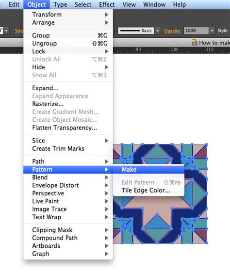 Image result for Illustrator Pattern Tutorial