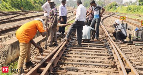 Indian Railways' Track Management System goes online - The Economic Times