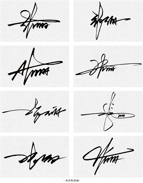 为什么你的签名不好看，写好自己的名字有那么难吗？ - 知乎