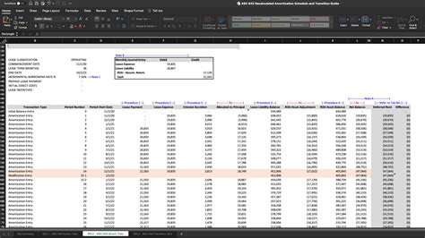 Asc 842 Lease Accounting Excel Template