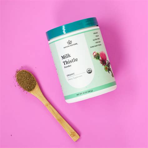 Organic Milk Thistle Powder | Shop Best Milk Thistle | Powerful Detox ...