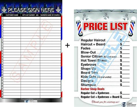 Buy BARBERWALL Barber in a Combo, Customer Registration + Barber Shop ...