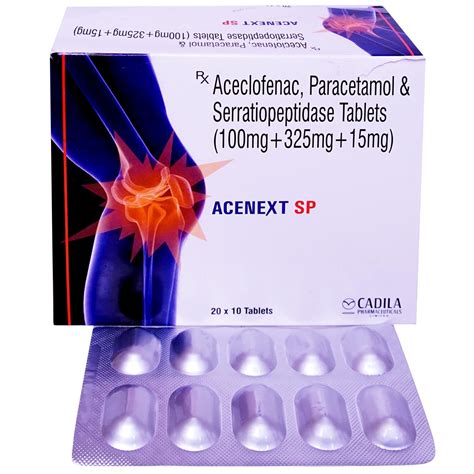 ACENEXT SP TABLET Price, Uses, Side Effects, Composition - Apollo Pharmacy