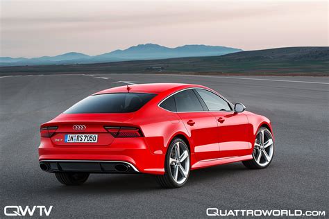 Audi AG: Even more defined: The revised Audi RS 7 Sportback - QuattroWorld