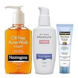 Neutrogena Acne Prone Skin Care Kit (Combo Of 3) : Amazon.in: Beauty