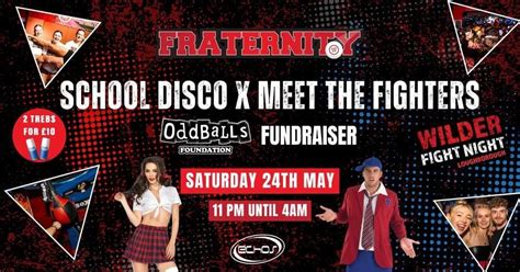 Fraternity School Disco x Wilder Fight Night Meet The Fighters ...