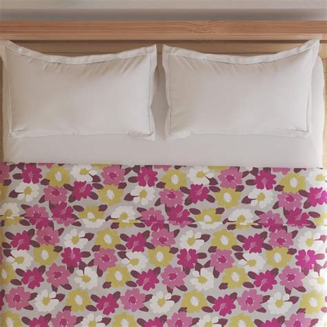 Buy Colour Refresh Cotton Printed Super Soft Double Blanket from Home ...