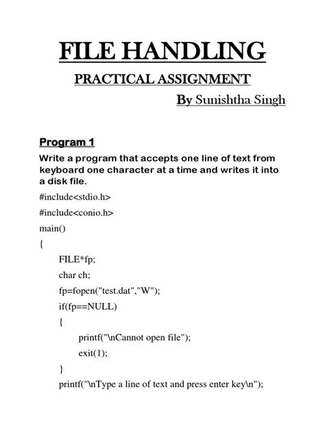Image result for Proper File Handling