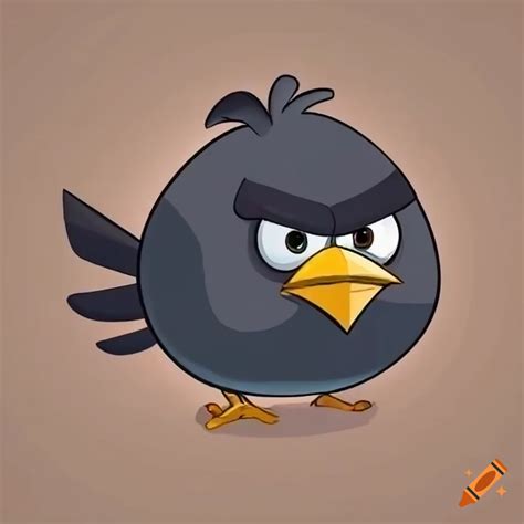 Black Bird Cartoon New Animation Video: Securing The Cinereous Vulture