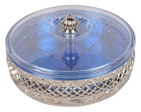 Buy Selvel Plastic Ritz Air Tight Box (24 cm x 24 cm x 11.5 cm, Silver ...