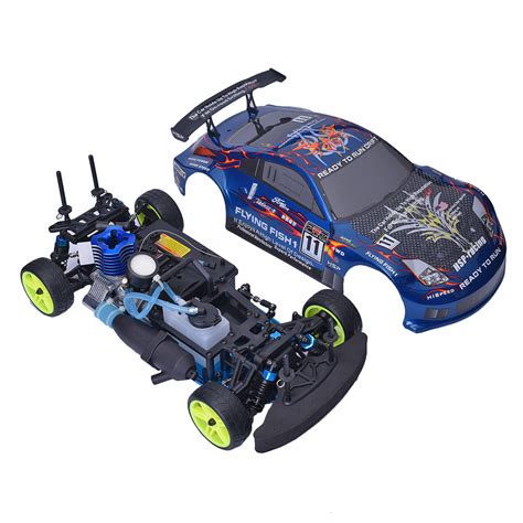 HSP Drift Car 1/10 Scale 4wd Nitro Gas Power On Road Touring Racing RTR ...