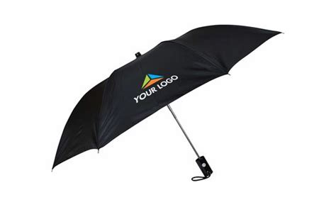 Custom 21 inch 2 Fold Umbrella | Personalised with Name & Logo