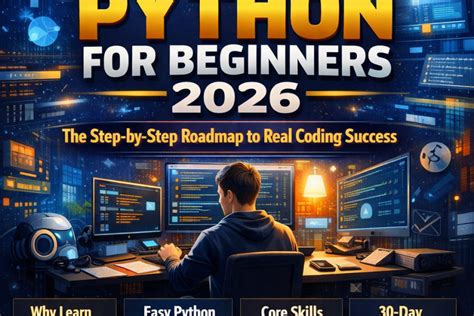 Python for Beginners 2026: Step-by-Step Roadmap & Projects - Neody IT