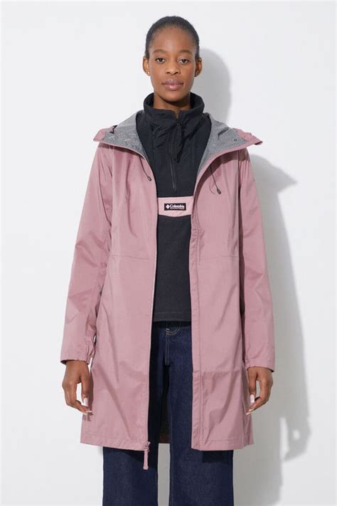 Columbia outdoor jacket Weekend Adventure pink color at PRM US