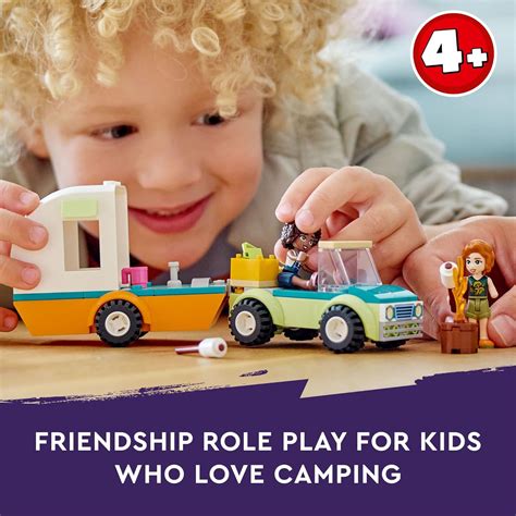 LEGO Friends Forest Adventure Camper Van and Caravan India | Ubuy