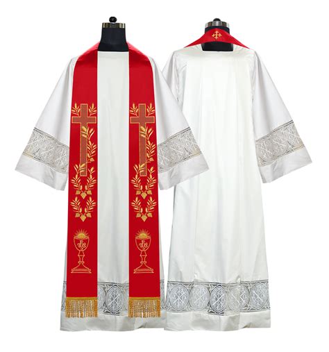 Clergy Stoles with Golden Embroidery – JOHA VESTMENTS