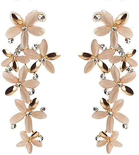 MAYRA FASION Exclusive Luxuria Splendid AD Florets Design Gold Plated ...