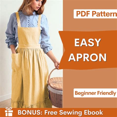 Image result for Ruffled Pinafore Apron Pattern