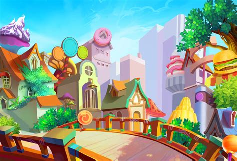 Candy Village School Wallpaper – Myindianthings