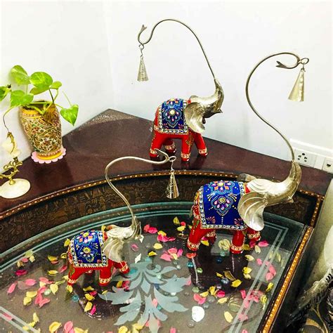 Buy Elephant Figurines Set 20 Inch Online| Best Prices