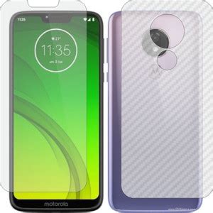 Mobling Front and Back Tempered Glass for MOTOROLA MOTO G7 POWER ...