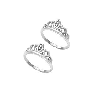 Buy 925 Sterling Silver Toe Rings Online for Women | TrueSilver