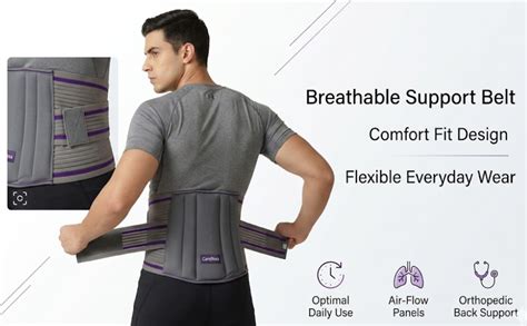 Buy CAREFLEXA LUMBAR SACRAL BELT,Spine Pro Belt for Lower Back Pain ...