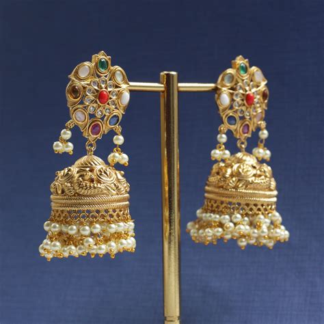 Shop Bridal Jhumkas Online in India – Happy Pique – Happy Pique
