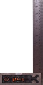 Homdum Carpenter try square with 6inch steel ruler scale heavy duty 90 ...