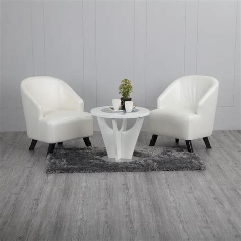 Buy Wave Contemporary Tea Chair - White from Home Centre at just INR ...