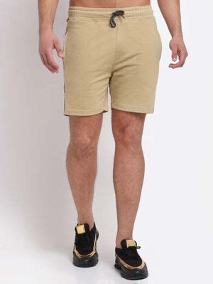 Buy Club York Men Beige Regular Shorts Online
