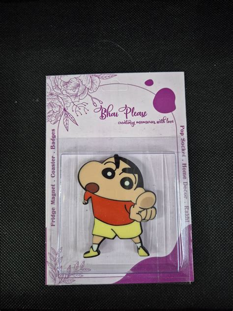 Shinchan Fridge Magnet | Anime Character Souvenir – Bhai Please India