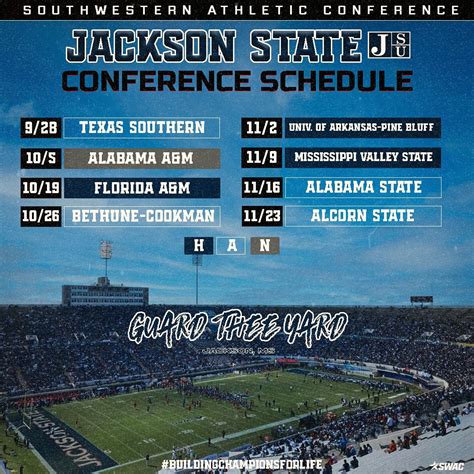 The Jackson State football schedule is out. See who the Tigers play in 2024
