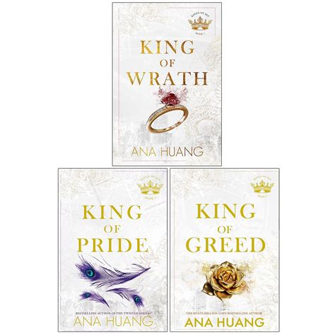 Ana Huang Kings of Sin Series 3 Books Collection Set (King of Wrath ...