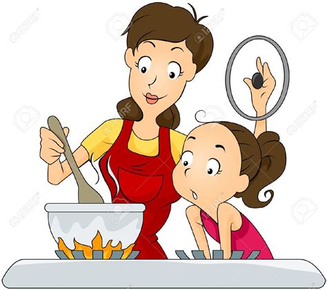 Girl Cooking Clipart | Free download on ClipArtMag