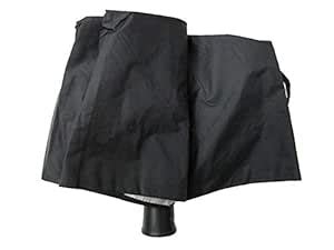 K C PAUL Black 3 Folding Umbrella with Protection for rain and Sunlight ...