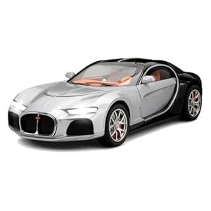 DARVICE 1:24 Bugati Atlantic Toy Car for Kids Diecast Metal Cars Light ...