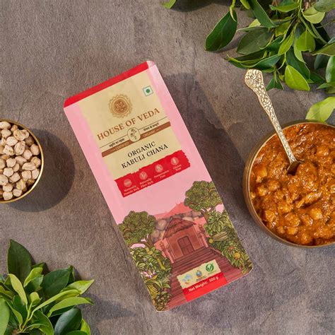 Buy Protein Rich Organic Kabuli Chana 500g Online – HOUSE OF VEDA