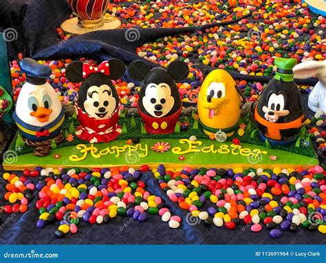Disney Easter Eggs editorial stock image. Image of america - 113691964