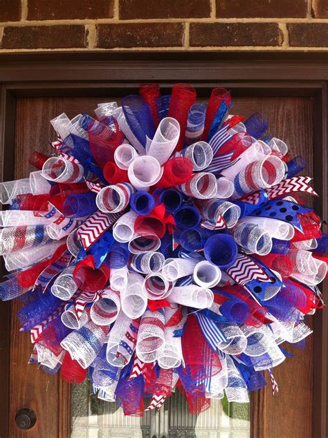 4th of July Patriotic Wreath